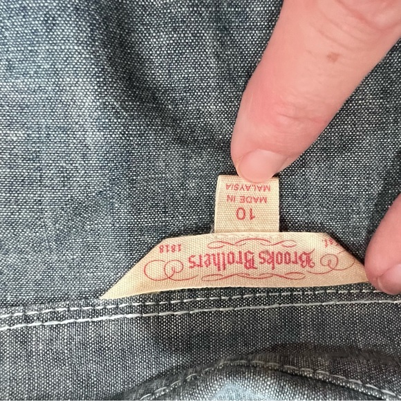 Brooks Brothers Chambray Shirt Dress - Picture 6 of 6